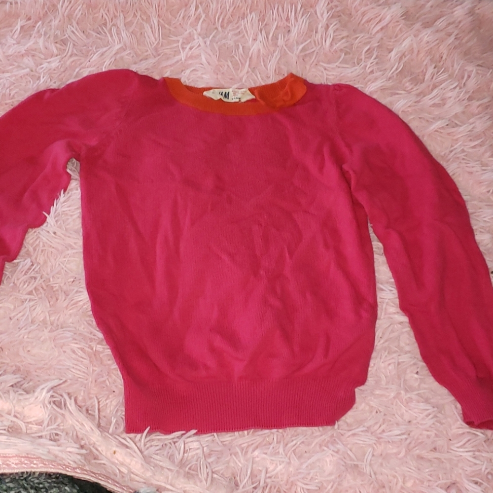 Pink thin sweater